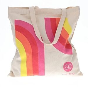 Gorjana Rainbow Canvas Tote Bag